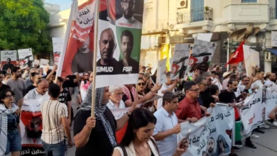 تونس.. توقيف 15 شخصا عقب مسيرات تضامنية مع معتقلي أسطول الصمود