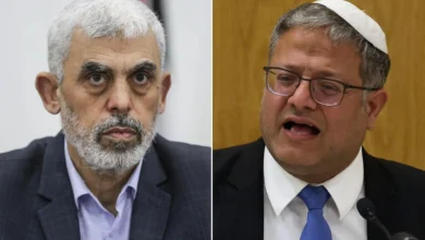 بن غفير: سأحرق جثمان السنوار إذا توليت وزارة الدفاع