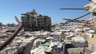 بين خيام مهترئة و2000 مبنى آيل للسقوط.. شتاء غزة يضاعف مخاوف النازحين