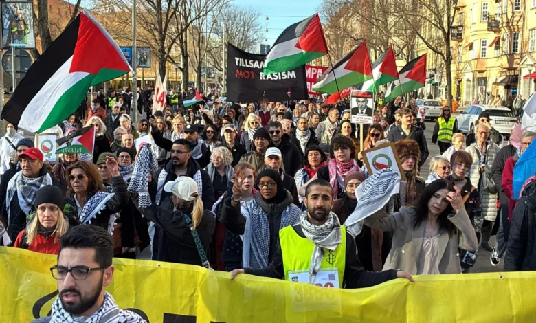 انتهاكات إسرائيل في صناديق اقتراع السويد
