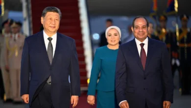 محادثات بين السيسي وشي جينبينغ في أول زيارة للقاهرة منذ عقد للرئيس الصيني