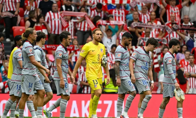 أتلتيكو مدريد يتلقى صفعة قوية من أتلتيك بلباو في الدوري الإسباني