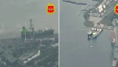 أوكرانيا: روسيا استهدفت سفينة مدنية في البحر الأسود