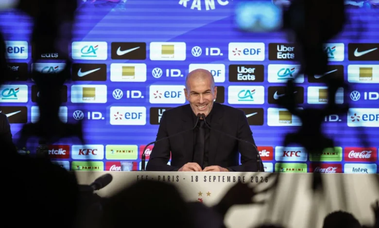 زيدان يبدأ عهده مع منتخب فرنسا باستدعاء خمسة لاعبين جدد