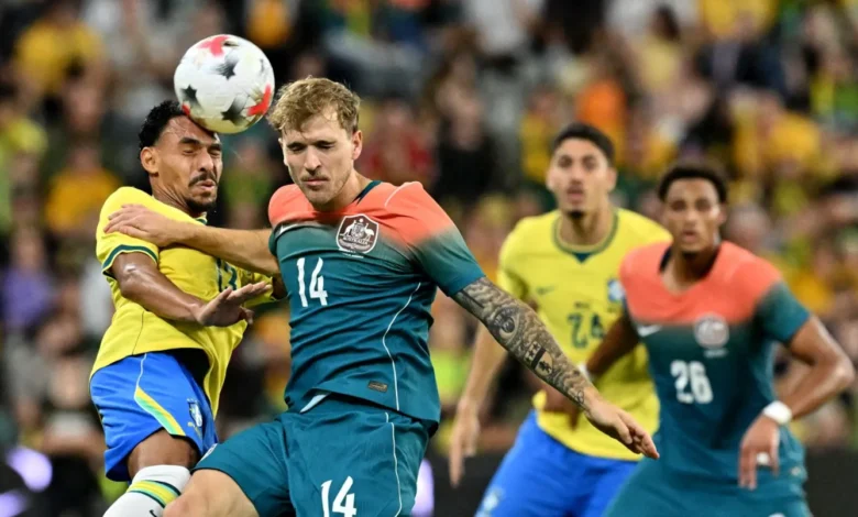 بث مباشر للمباراة الودية بين البرازيل وأستراليا