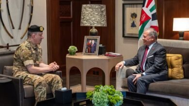 الملك الأردنيّ لهيكل: نقف إلى جانب لبنان وندعم المؤتمر الدولي لدعم القوات المسلحة اللبنانية