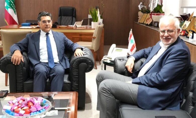 مرقص بعد استقباله نصار: تشديد مشترك على صون الحريات الإعلامية