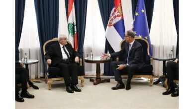 منسى التقى رئيس الوزراء الصربي وبطريرك الكنيسة الأرثوذكسية الصربية في بلغرد
