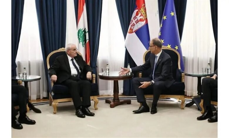 منسى التقى رئيس الوزراء الصربي وبطريرك الكنيسة الأرثوذكسية الصربية في بلغرد