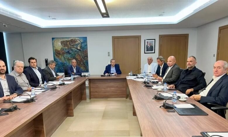 مجلس رجال الأعمال اللبناني - اليوناني بحث في سبل تعزيز التعاون الإقتصادي والاستثماري الثنائي