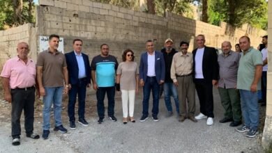 جولة للسيد وهاني برفقة وزير التجارة الهولندي في النبطية لمتابعة أوضاعها