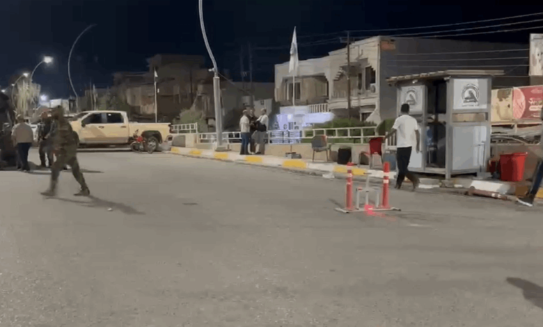 قتيل وجريح من الحشد الشعبي بهجوم مسلح في كركوك
