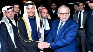 اتصال هاتفي بين رئيس مجلس الوزراء القطري وسلام.. هذا ما تمّ بحثه