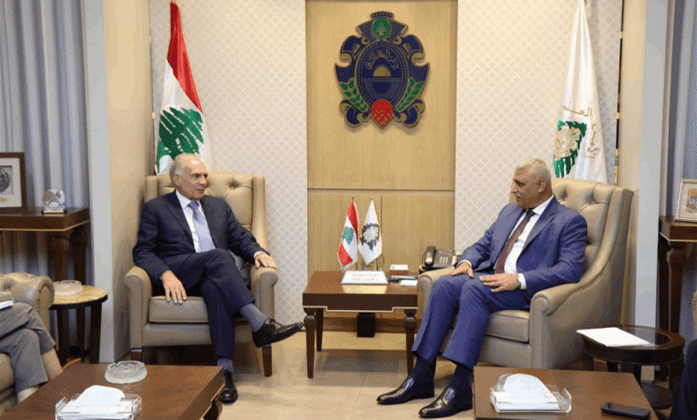 شقير استقبل القائم بأعمال مكتب المنسق الخاص للأمم المتحدة في لبنان