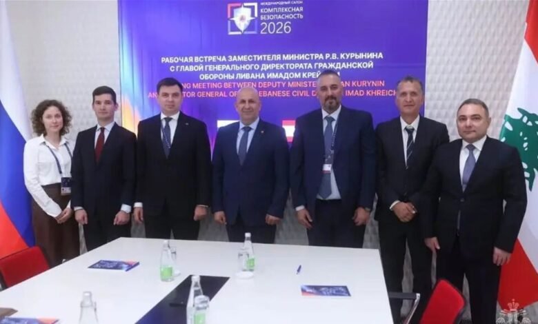 المدير العام للدفاع المدني شارك في معرض "الأمن المتكامل 2026" في تتارستان