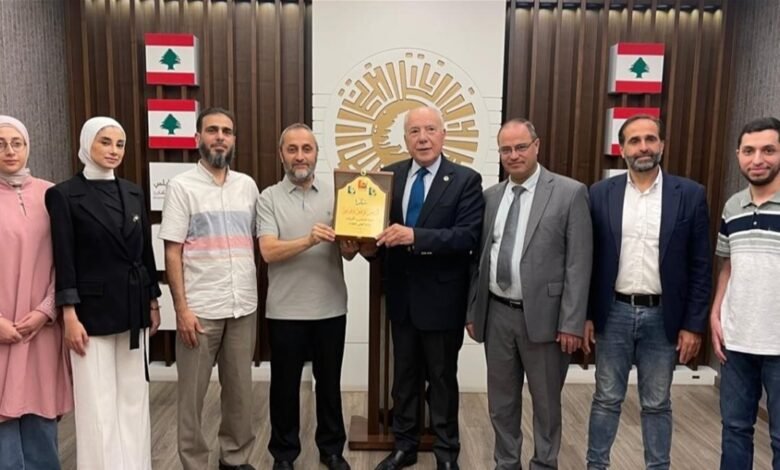 دبوسي التقى وفد المعهد العالي للدكتوراه للتعاون بين الجامعة اللبنانية ومختبرات غرفة طرابلس الكبرى