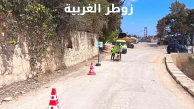 وزارة الأشغال توسّع ورش تأهيل الطرق في الجنوب