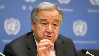 الأمين العام للأمم المتحدون: قلقون من الوضع جنوب لبنان