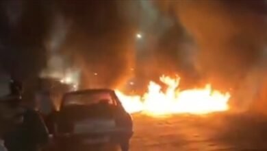 احتجاجاً على الأوضاع المعيشية.. هذا ما جرى في البقاع الغربي (فيديو)