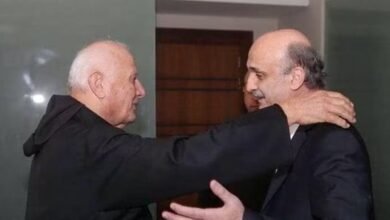 جعجع ينعى الاباتي بولس نعمان