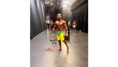 المركز الأوّل... إبن الجنوب جواد غدار فاز في بطولة الاتحاد الدولي لكمال الأجسام في أميركا