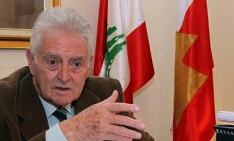 حزب الوطنيين الأحرار نعى دوري شمعون