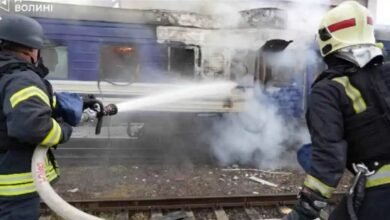 مسيرة روسية تستهدف قطارًا قرب حدود بولندا