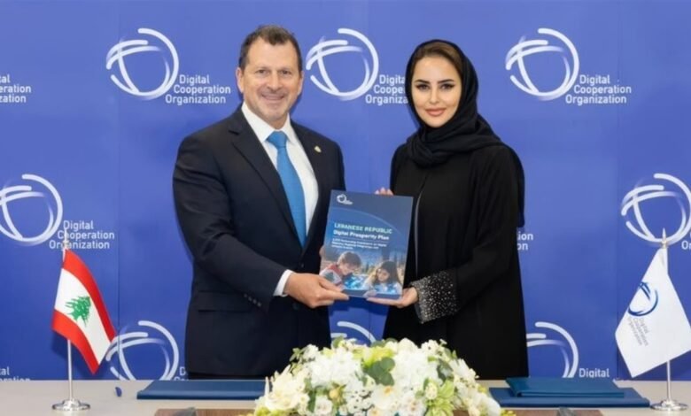 شحادة وقع ميثاق منظمة التعاون الرقمي وسلمه رسميا إلى أمينتها العامة