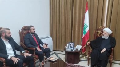 العلامة الخطيب استقبل المدير العام لوكالة أنباء تركيا: نقدر الدور التركي في هذه الظروف الصعبة