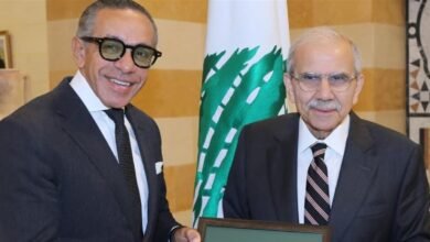 سلام استقبل سفيريّ مصر واليونان في زيارة وداعية
