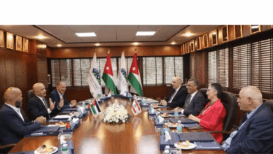 هاني من الأردن: نريد شراكة زراعية متكاملة.. واتفاق على "يوم لبنان في المملكة"