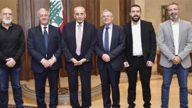 بري استقبل بعثة "النقد الدولي": لضرورة أن يضمن أي قانون حقوق المودعين وودائعهم كاملة