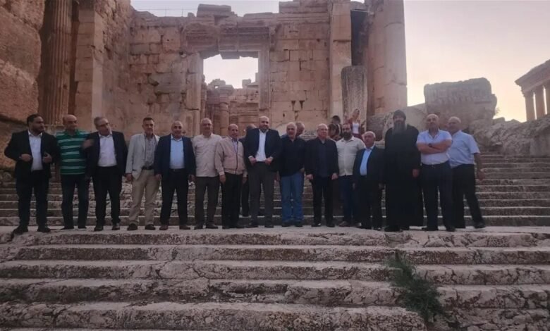 رداً على ادعاءات إسرائيل بشأنها.. وزيرا الصحة والعمل زارا قلعة بعلبك