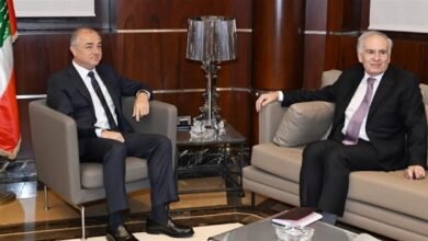 بو صعب استقبل إرنو: تحقيق الاستقرار الفعلي يتطلب حلا جذريا ينهي العدوان الإسرائيلي المستمر على لبنان