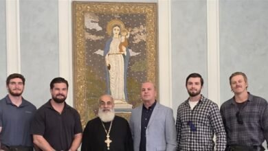 فريق من القوات الخاصة الأميركية العاملة في لبنان يزور مطرانية سيدة النجاة