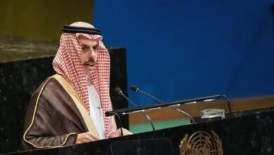 وزير الخارجية السعودي: نثمن خطوات فرنسا والمملكة المتحدة وكندا للاعتراف بفلسطين