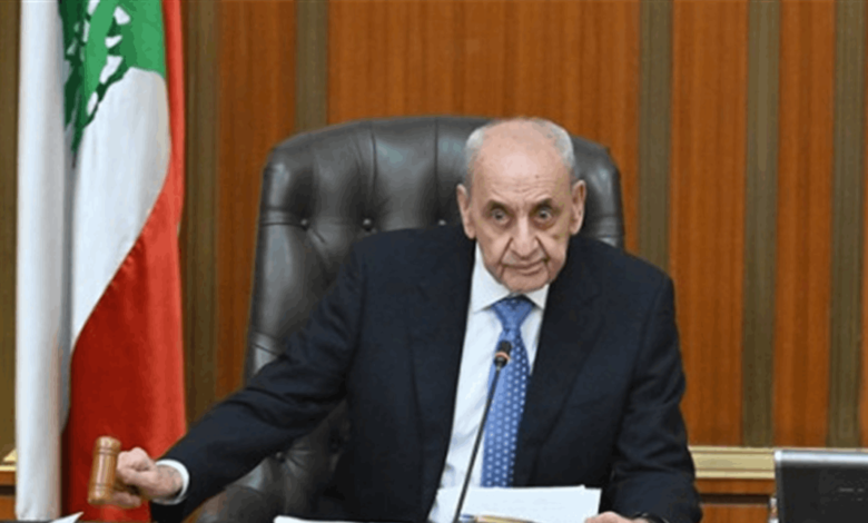 بري دعا إلى جلسة للجان المشتركة يوم الاربعاء المقبل