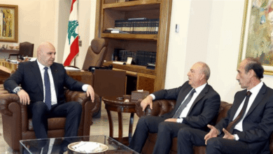 عون استقبل رئيسيّ بلديتيّ بكاسين وكرخا