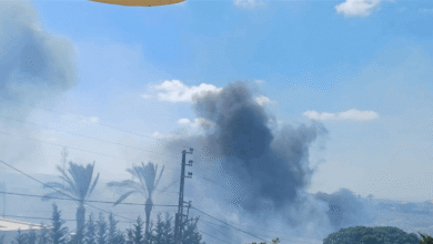 بالفيديو... حريق كبير في قعقعية الجسر