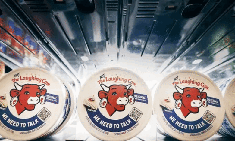 لأوّل مرّة منذ عام 1921... "La Vache qui rit" تتخلّى عن "البقرة الضاحكة"