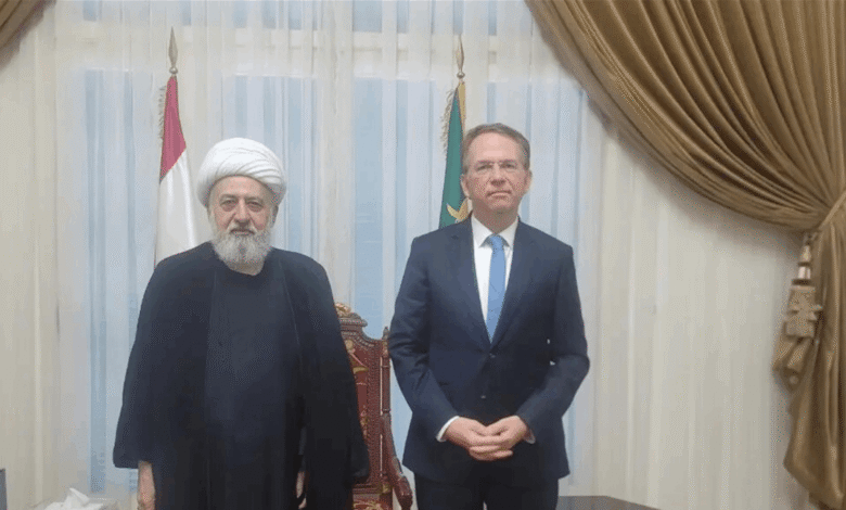 الخطيب استقبل دوريل ووفدين: المقاومة الفرنسية لم تسلم سلاحها خلال الاحتلال الالماني