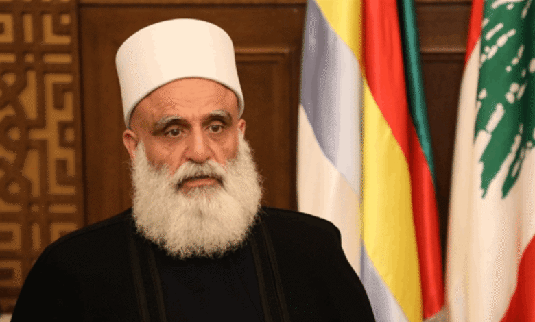 شيخ العقل استقبل وفد "تجمع العلماء المسلمين"