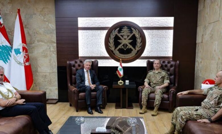 السفير الألماني بعد لقائه هيكل: لدعم الجيش في هذه المرحلة الدقيقة