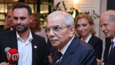 سلام يلتقي السيناتور ريش في مجلس الشيوخ