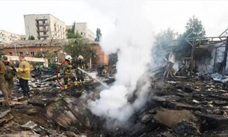 قتلى وجرحى بضربات روسية على كييف