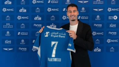 تفاصيل انتقال مارتينيلي الرسمي من أرسنال إلى الهلال