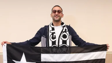 جماهير بوتافوغو تستقبل حكيم زياش بهتافات عربية (فيديو)