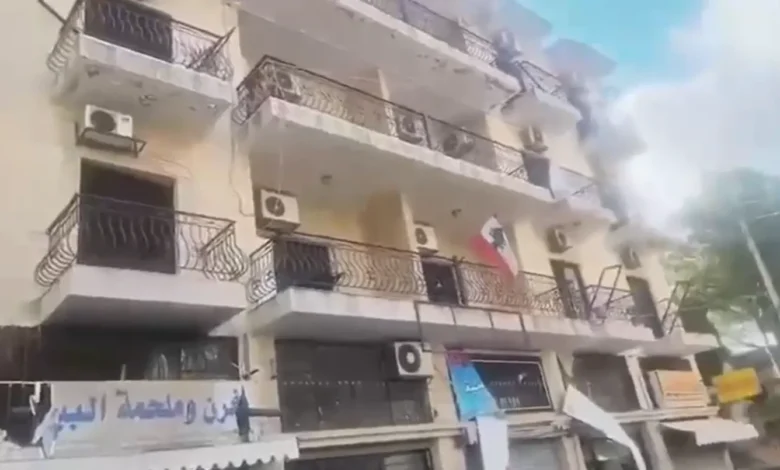 النبطية... أضرار جسيمة بمبنى وزارة المال جرّاء القصف الإسرائيلي (فيديو وصور)
