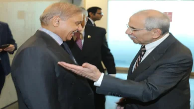 نواف سلام يلتقي بشهباز شريف في نيويورك: دعم بسط سلطة الدولة اللبنانية