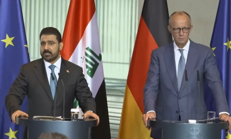 العراق وألمانيا يبحثان تداعيات حرب إيران... دعوة لفتح هرمز وحصر السلاح